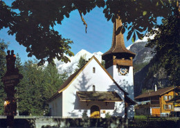 1 AK Schweiz * Reformierte Kirche In Kandersteg - Der Ort Gehört Zum UNESCO-Weltnaturerbe Alpen Jungfrau-Aletsch * - Kandersteg