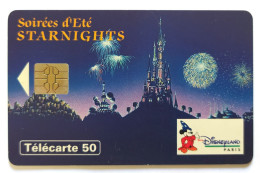 Télécarte France - Disneyland - Soirées D'été - Zonder Classificatie