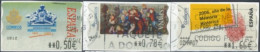 SPAIN -1996/97/2006 - ALEJANDRO MON, SAMMER GELLERY, HISTORICAL MEMORY YEAR STAMPS SET OF 3 OF DIFFERENT VALUES, USED . - Oblitérés