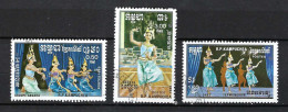 COREE DU NORD Ca.1964: Lot D' Obl. "Danse" Petit Prix - Baile