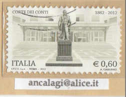 USATI ITALIA 2011 - Ref.1218 "CORTE DEI CONTI" 1 Val. - - 2011-20: Oblitérés