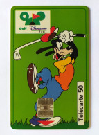 Télécarte France - Disneyland - Forfait Golf - Unclassified