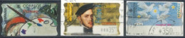 SPAIN -1998/99 - PAINTING, IV CENTENARY OF FELIPE II,& NAVIDAD 98 STAMPS SET OF 3 OF DIFFERENT VALUES, USED . - Gebraucht