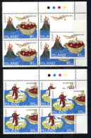 RC 27525 ISLANDE COTE 22,50€ BLOC N° 753 / 754 X 5 Ex EUROPA 1994 L'EUROPE ET LES DECOUVERTES NEUF ** MNH TB - 1994