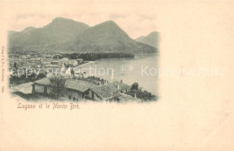 13804863 Lugano Lago Di Lugano TI Et Le Monte Bre  - Sonstige & Ohne Zuordnung