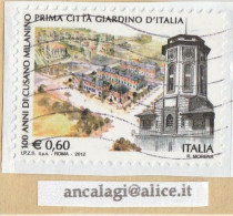 USATI ITALIA 2012 - Ref.1219A "CUSANO MILANINO" 1 Val. - - 2011-20: Used