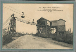 CPA  (49) SEGRé - Mots Clés: Chevalement, Fer, Minerais, Mines, Pont-abri, Transporteur Aérien - 1913 - Segre