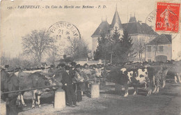 PARTENAY - Un Coin Du Marché Aux Bestiaux - Vaches - Parthenay