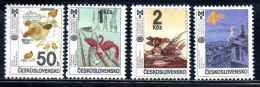 CZECHOSLOVAKIA CESKOSLOVENSKO CECOSLOVACCHIA 1987 BIENNALE OF ILLUSTRATIONS CHILDREN AWARD-WINNING COMPLETE SET MNH - Neufs