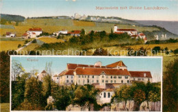 13802451 Mariastein SO Kloster Panorama Mit Ruine Landskron Mariastein SO - Andere & Zonder Classificatie