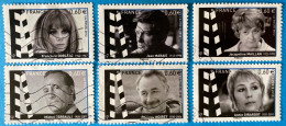 France 2012 : Grands Nom Du Cinéma Français N° 4690 à 4695 Oblitéré - Used Stamps