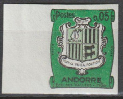 ANDORRE  ARMOIRIES  N° 154 NON DENTELE  NEUF** LUXE / MNH - Unused Stamps