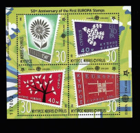 Cyprus 2006 - Europa 50 Years Stamps S/S MNH - Croacia