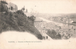 Belgique Namur Chemin De Ronde De La Citadelle CPA  Cachet 1902 - Namur