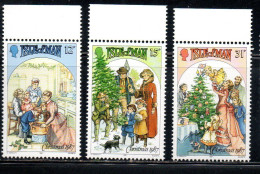 ISOLA DI MAN ISLE OF MAN 1987 CHRISTMAS NATALE NOEL WEIHNACHTEN NAVIDAD COMPLETE SET SERIE COMPLETA MNH - Man (Insel)