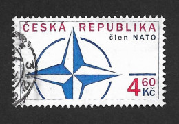 Czech Republic 1999 ⊙ Mi 212 Sc 3086 NATO. Tschechische Republik  C2 - Usados