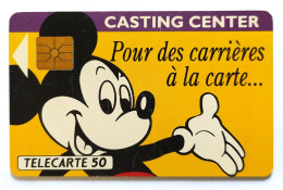 Télécarte France - Disneyland - Casting Center - Zonder Classificatie