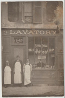 A IDENTIFIER CARTE PHOTO :  Normandie?  Calvados ? Seine Maritime ? Lavatory , Paris? Le Havre? Todisec - Autres & Non Classés