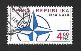 Czech Republic 1999 ⊙ Mi 212 Sc 3086 NATO. Tschechische Republik  C3 - Used Stamps