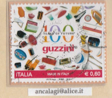 USATI ITALIA 2012 - Ref.1223 "MADE IN ITALY: GUZZINI" 1 Val. - - 2011-20: Usados