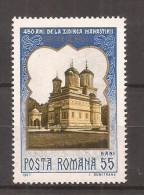 Romania - 1967 - 450 Ani De La Zidirea Manastirii C. De Arges ,nestampilat - Unused Stamps