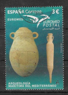 Spanien / Espána  2022 , EUROMED / Arqueologia Maritma Del Mediterráneo - Gestempelt / Fine Used (o) - Used Stamps