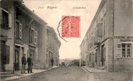 Régnié-Durette Canton De Beaujeu Grande Rue Rhône 69430 N°720 Cpa Voyagée En 1906 En TB.Etat - Other & Unclassified