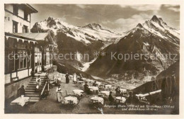 13800384 Schynige-Platte Schynigeplatte 2100m BE Berghotel Mit Wetterhorn Und Sc - Sonstige & Ohne Zuordnung