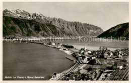 13800368 Melide Lago Di Lugano La Punta E Monte Generoso Melide Lago Di Lugano - Autres & Non Classés