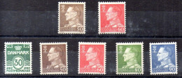 Dinamarca Series Nº Michel 457x/58x + 456/60y ** - Unused Stamps