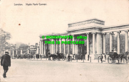 R506651 London. Hyde Park Corner. W. Straker. 1912 - Sonstige & Ohne Zuordnung