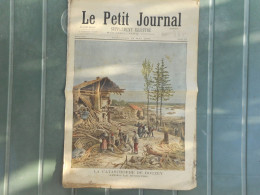 LE PETIT JOURNAL 12.05.1895 LA CATASTROPHE DE BOUZEY, VOSGES LORRAINE - Lorraine - Vosges