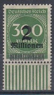 DR 310 A UR, Postfrisch **, Aufdruckmarke, 1923 - Ongebruikt