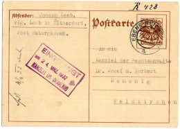 1932 Ebene-Reichenau > Feldkirchen - Storia Postale
