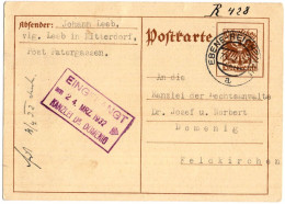 1932 Ebene-Reichenau > Feldkirchen , Kärnten - Briefe U. Dokumente