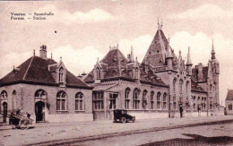 FURNES / VEURNE -  Station - Spoorhalle - Veurne