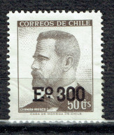 Ancien Président German Riesco Surchargé - Chili