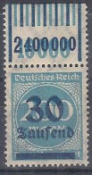 DR 285 OR, 1-11-1/1-5-1, Ungebraucht *, Aufdruckmarke, 1923 - Ongebruikt