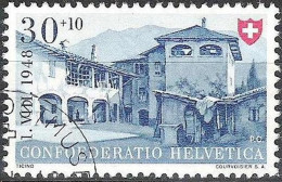 Schweiz Suisse Svizzera Pro Patria 1948: "Ticino Tessin" Zu WII 41 Mi 511 Yv 460 Mit Eck-⊙ POSTMUSEUM A (Zu CHF 13.00) - Gebruikt