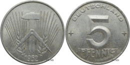 Allemagne - RDA - 5 Pfennig 1952 A - SUP/AU58 - Mon6097 - 5 Pfennig