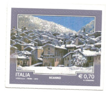 (REPUBBLICA ITALIANA) 2013, TURISTICA, SCANNO - Francobollo Nuovo MNH - 2011-20: Ungebraucht