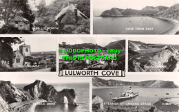 R507317 Lulworth Cove. Village. The Church. Cove From East. Valentine. RP. Multi - Monde