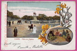 Ag3017 - EGYPT - VINTAGE POSTCARD - Cairo - 1902 - Le Caire