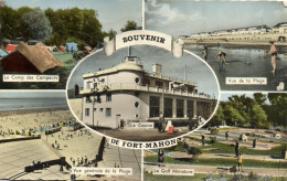 FORT MAHON - LE CAMP DES CAMPEURS -VUE DE LA PLAGE - LE GOLF MINIATURE - LE CASINO - Fort Mahon