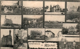 Régnié-Durette Canton De Beaujeu Souvenir De Multi-Vues Rhône 69430 Cpa Voyagée En 1905 En TB.Etat - Other & Unclassified