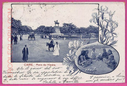 Ag3019 - EGYPT - VINTAGE POSTCARD - Cairo - 1902 - Le Caire