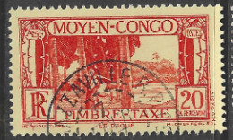 CONGO TAXE N°25 - Usati