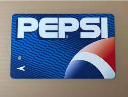 Singapore SMRT TransitLink Metro Train Subway Ticket Card, PEPSI, Set Of 1 Used Card - Singapore