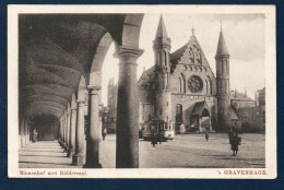 's-Gravenhage. Binnenhof Met Ridderzaal.. Salle Des Chevaliers. Cour Intérieure. Tramway. 1914 - Den Haag ('s-Gravenhage)