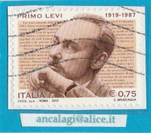 USATI ITALIA 2011 - Ref.1230A "PRIMO LEVI" 1 Val. - - 2011-20: Oblitérés